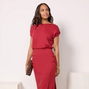 Evereve Hannah Midi Dress Michael Stars Size S